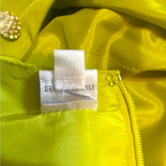 “CACHE” Keyhole Cut-Outs & Rhinestone Dress - Picture 14 of 14